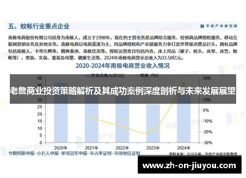 老詹商业投资策略解析及其成功案例深度剖析与未来发展展望